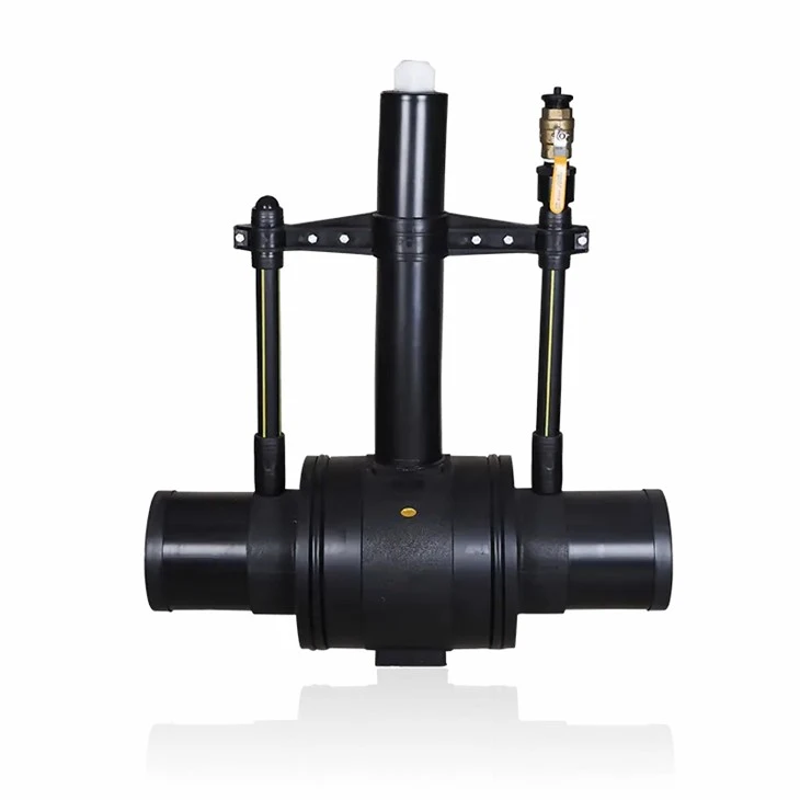 PE Single Purge Ball Valve