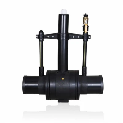 PE Single Purge Ball Valve